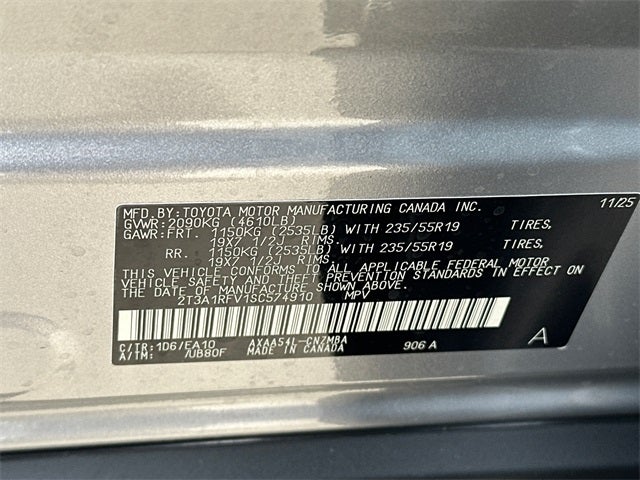 2025 Toyota RAV4 XLE Premium