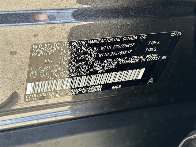 2025 Toyota RAV4 XLE