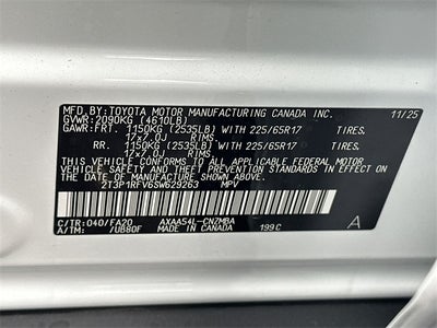 2025 Toyota RAV4 XLE