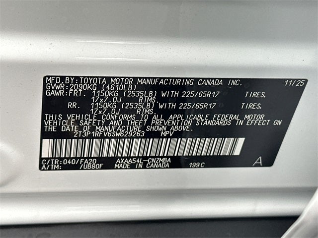 2025 Toyota RAV4 XLE