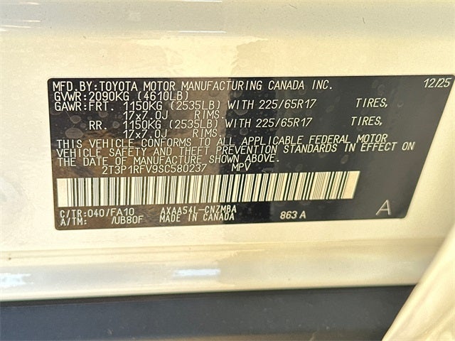 2025 Toyota RAV4 XLE