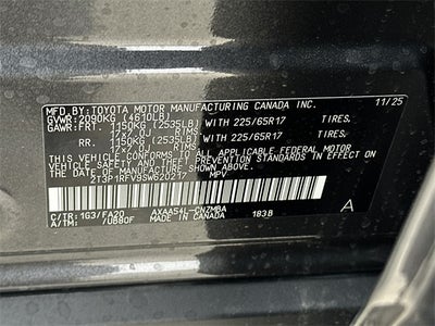 2025 Toyota RAV4 XLE