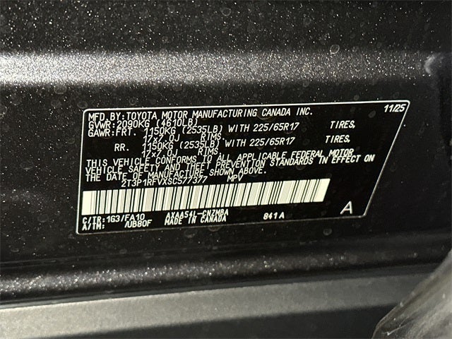 2025 Toyota RAV4 XLE