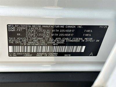 2025 Toyota RAV4 XLE