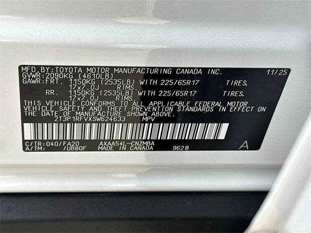 2025 Toyota RAV4 XLE