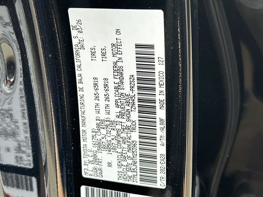 2026 Toyota Tacoma TRD Sport