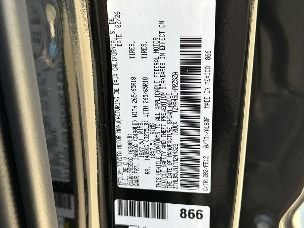 2026 Toyota Tacoma TRD Sport