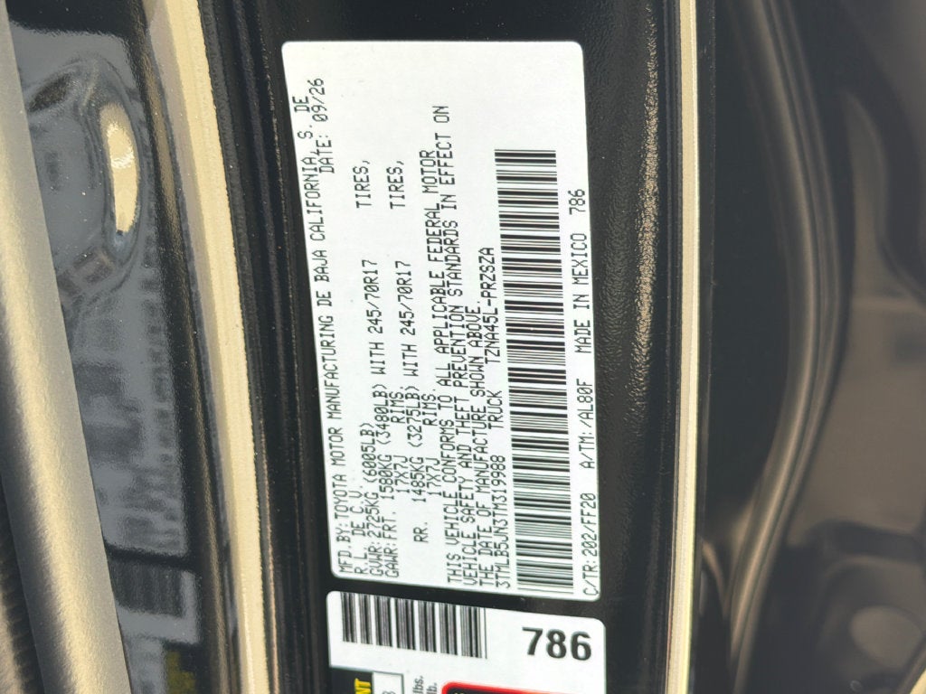 2026 Toyota Tacoma SR5
