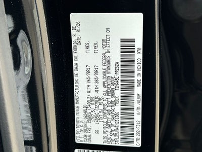 2026 Toyota Tacoma TRD Off-Road