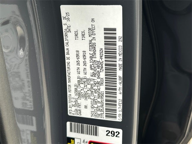 2025 Toyota Tacoma TRD Sport