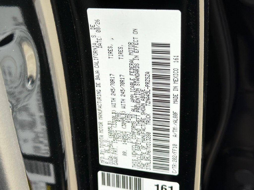 2026 Toyota Tacoma SR5