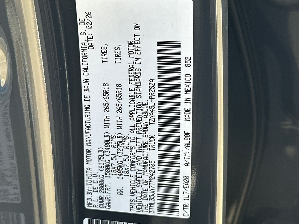 2026 Toyota Tacoma TRD Sport