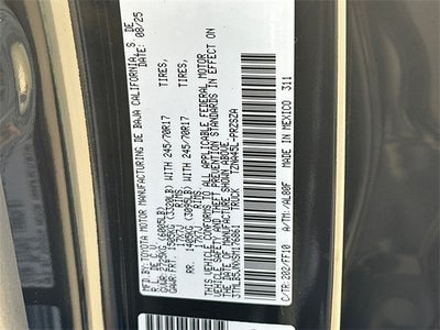 2025 Toyota Tacoma SR5