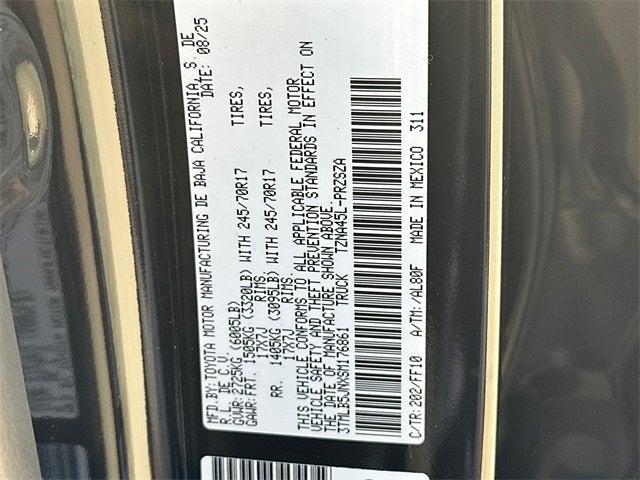 2025 Toyota Tacoma SR5