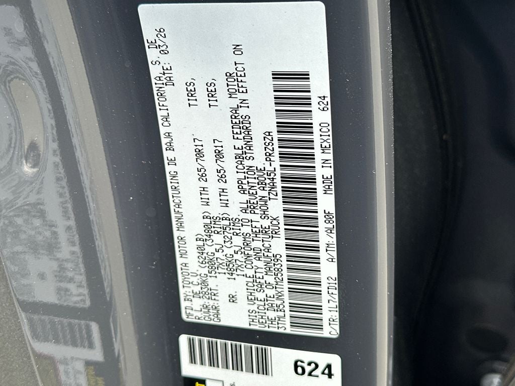 2026 Toyota Tacoma TRD Off-Road
