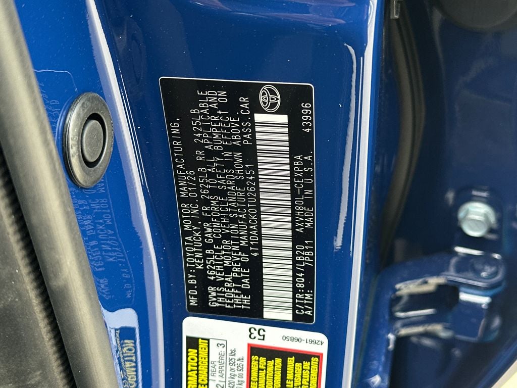 2026 Toyota Camry XSE