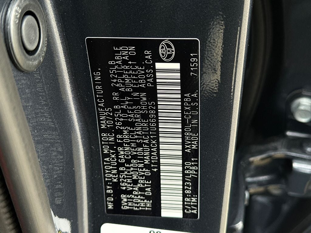 2026 Toyota Camry XSE