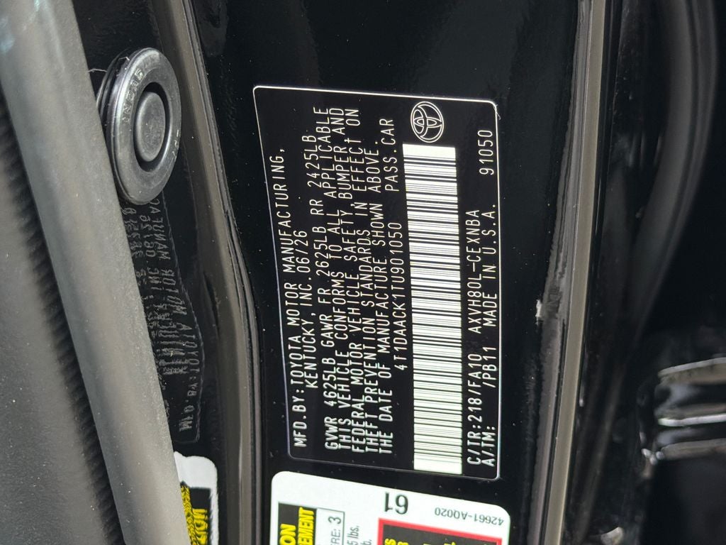 2026 Toyota Camry LE
