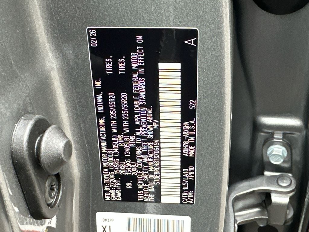 2026 Toyota Highlander Hybrid Platinum