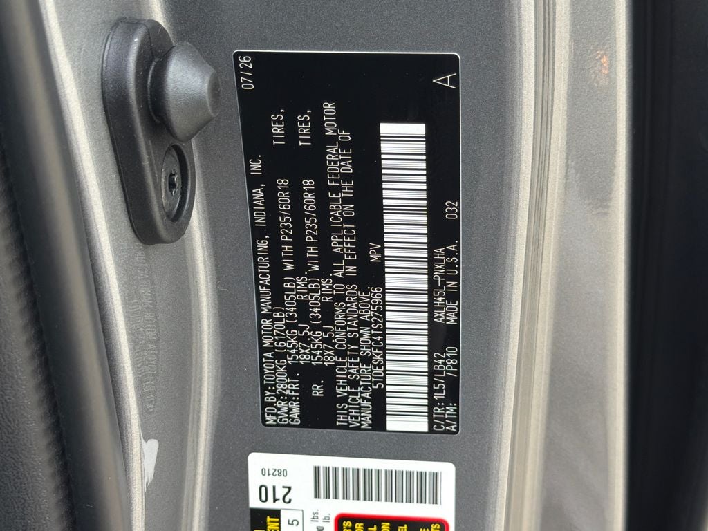 2026 Toyota Sienna Platinum