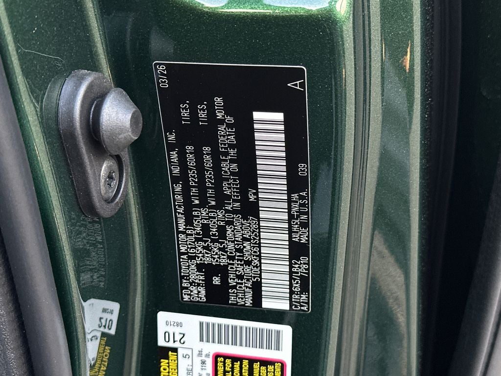 2026 Toyota Sienna Platinum