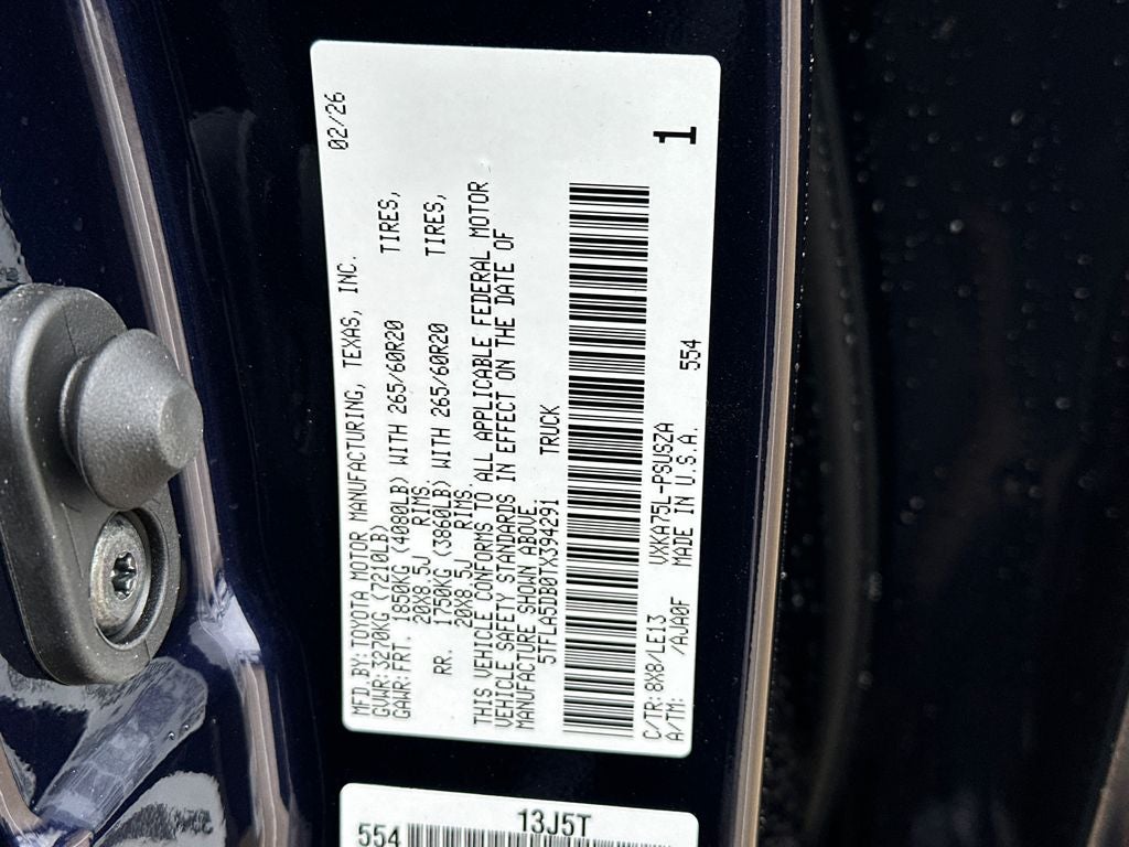 2026 Toyota Tundra SR5