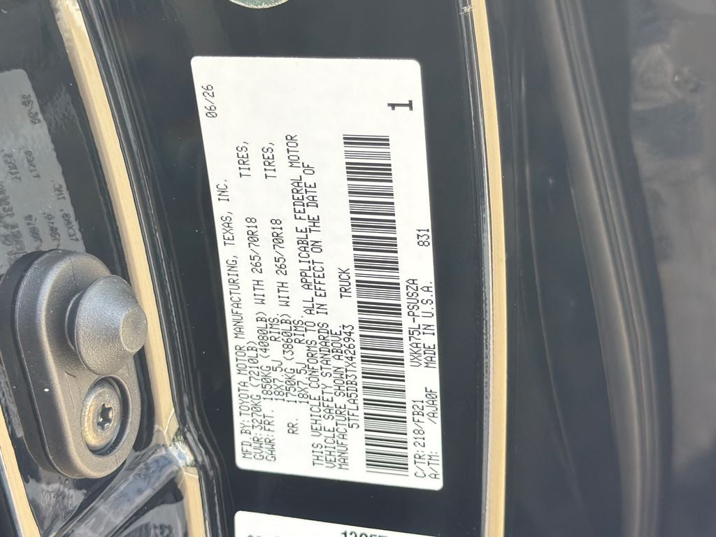 2026 Toyota Tundra SR5