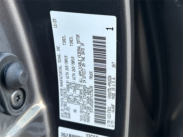 2026 Toyota Tundra SR5