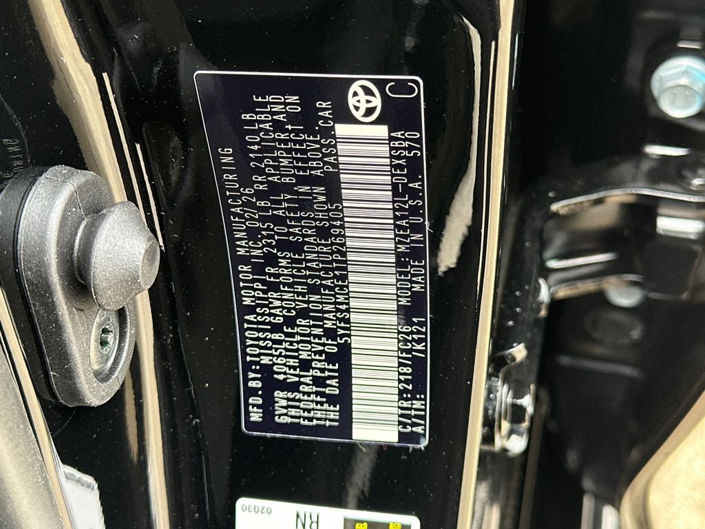 2026 Toyota Corolla SE