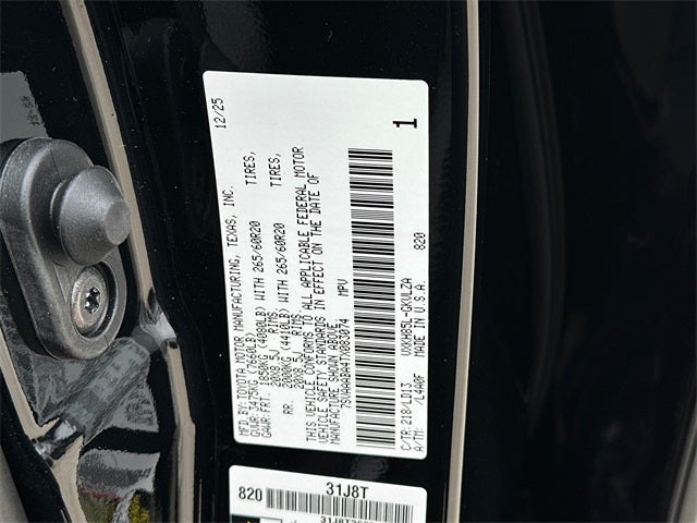 2026 Toyota Sequoia Limited