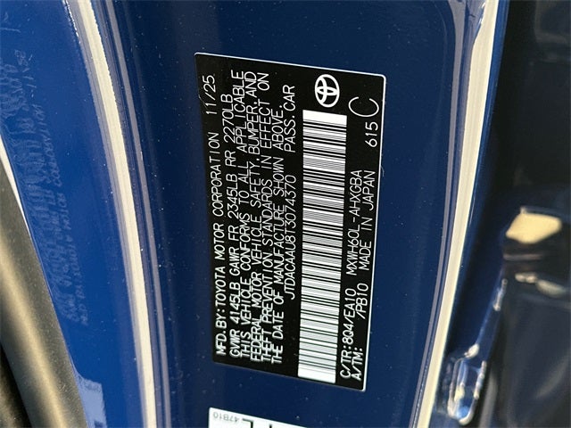 2026 Toyota Prius XLE