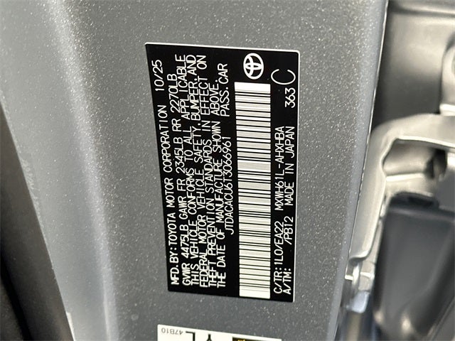 2026 Toyota Prius Plug-in Hybrid XSE Premium