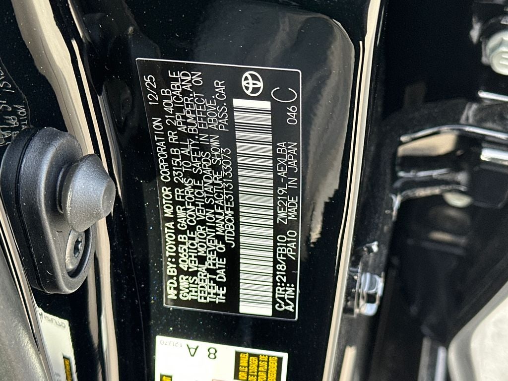 2026 Toyota Corolla Hybrid LE