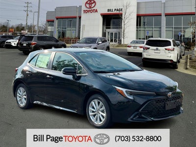 2026 Toyota Corolla Hatchback SE