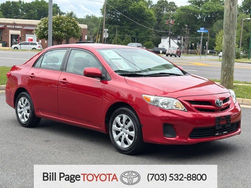 2012 Toyota Corolla LE