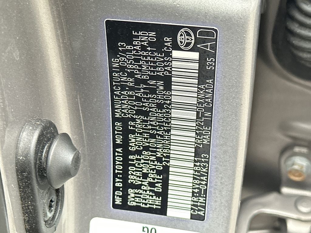 2014 Toyota Corolla LE Plus