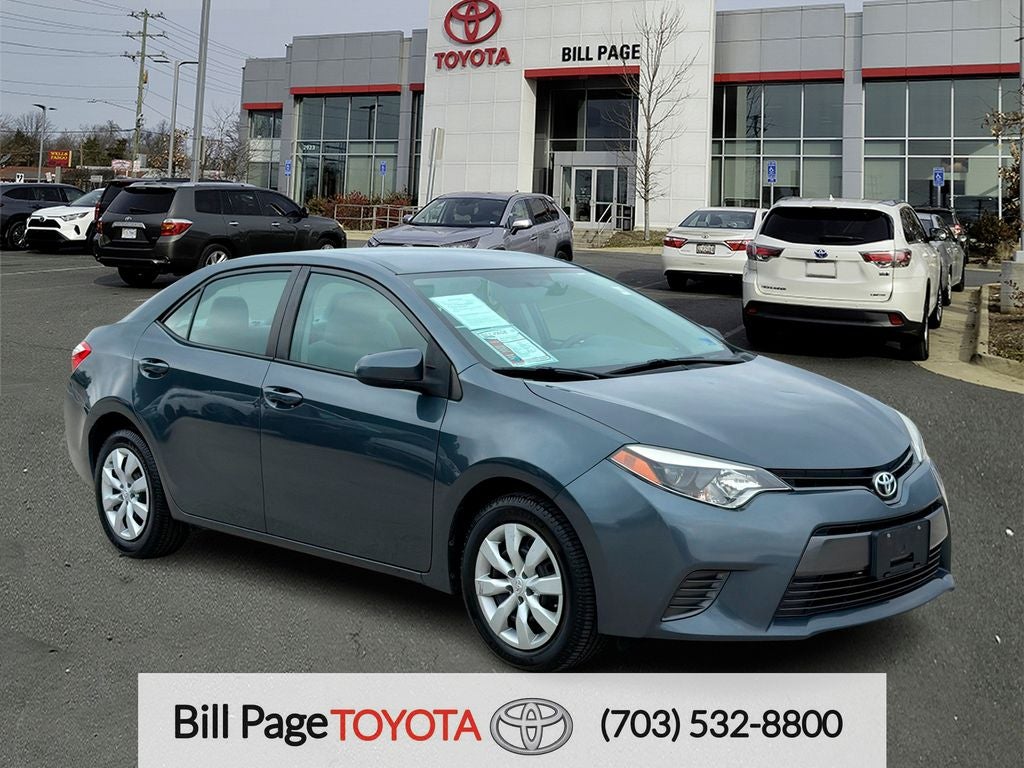 2016 Toyota Corolla LE