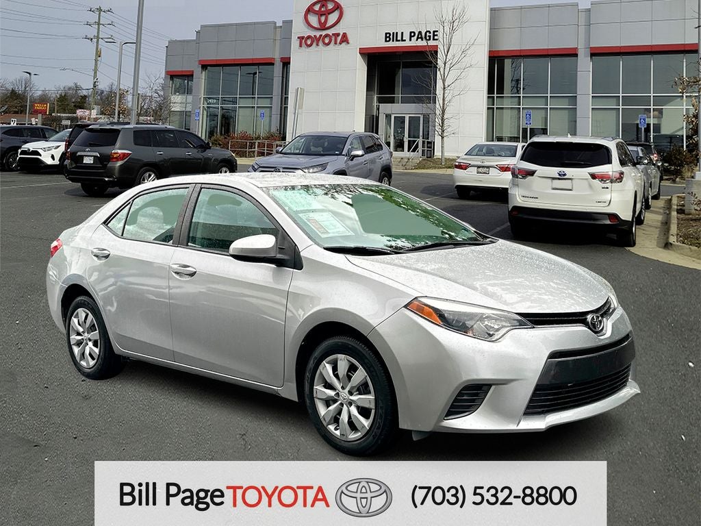 2016 Toyota Corolla LE