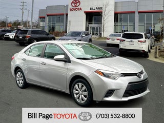 2016 Toyota Corolla LE