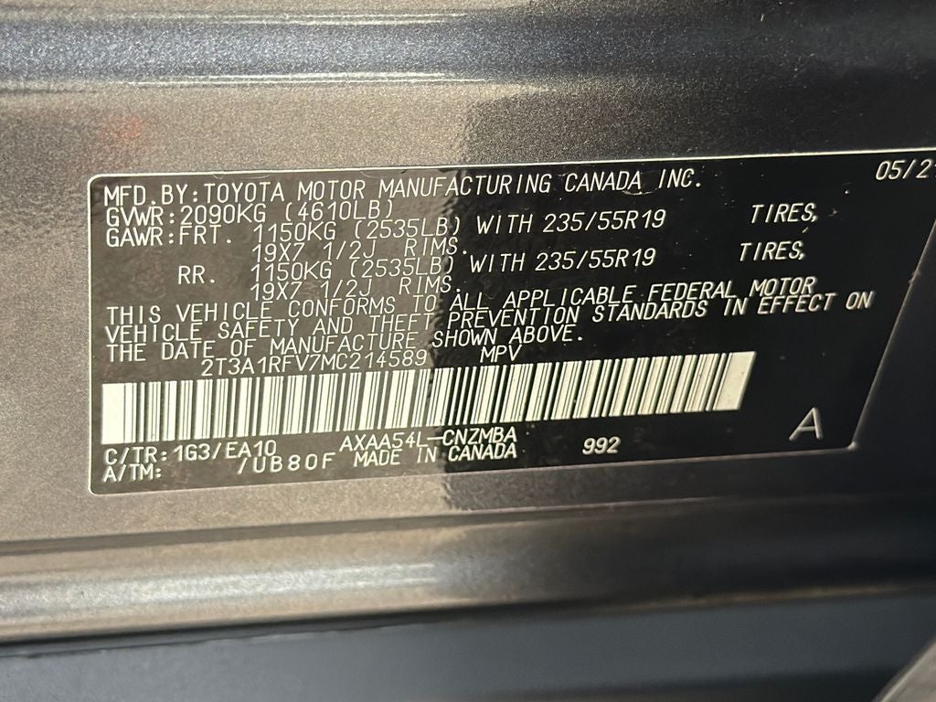 2021 Toyota RAV4 XLE Premium