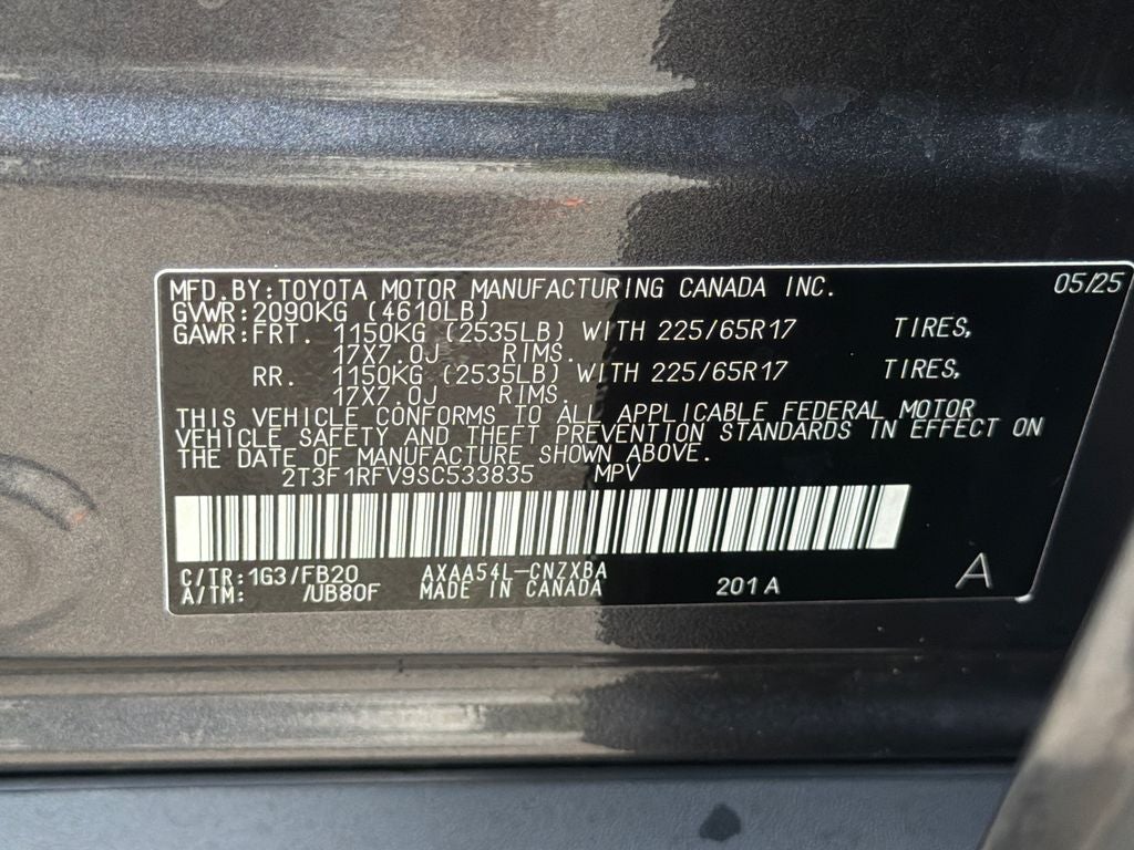 2025 Toyota RAV4 LE