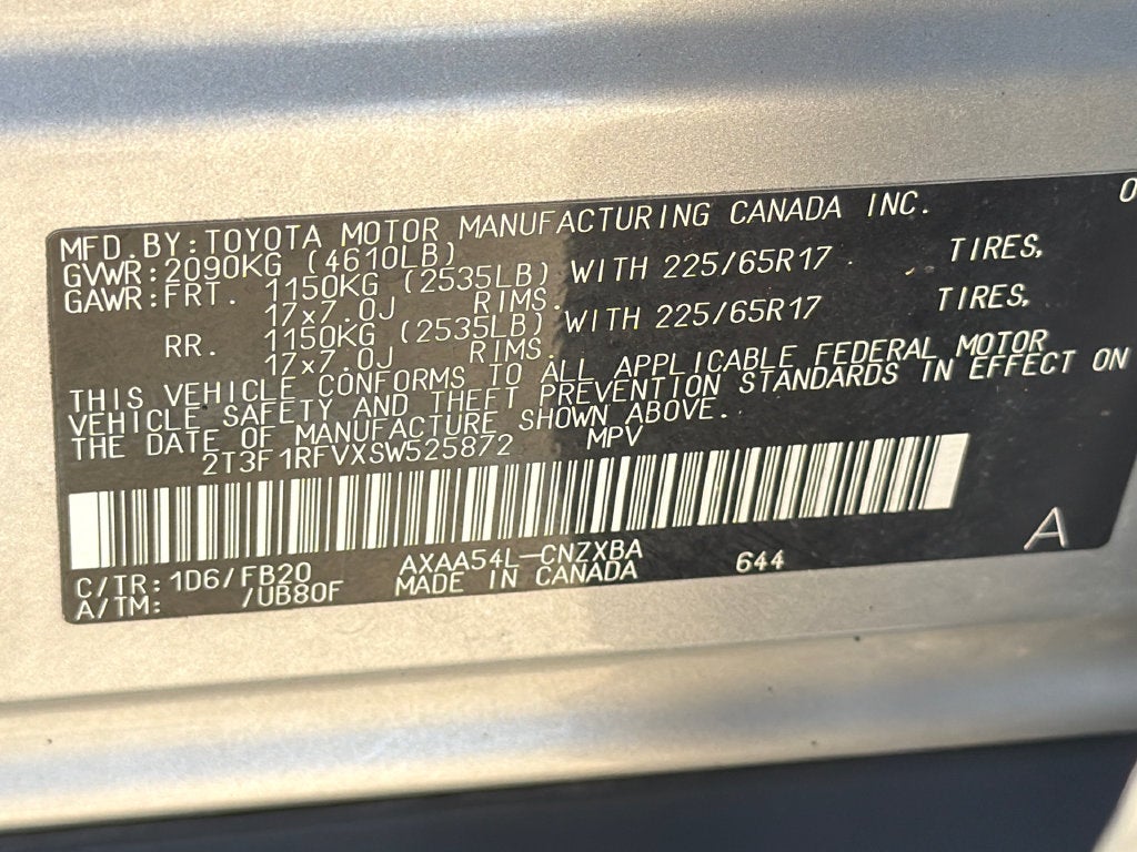 2025 Toyota RAV4 LE