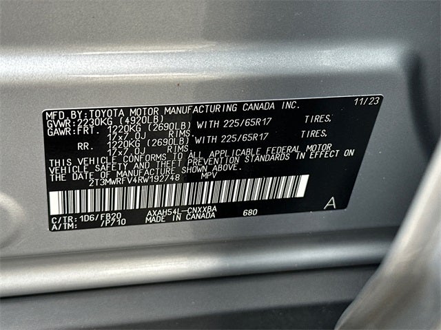 2024 Toyota RAV4 Hybrid LE