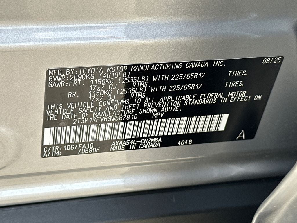 2025 Toyota RAV4 XLE
