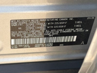 2025 Toyota RAV4 Hybrid XLE