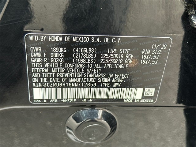 2021 Honda HR-V Sport