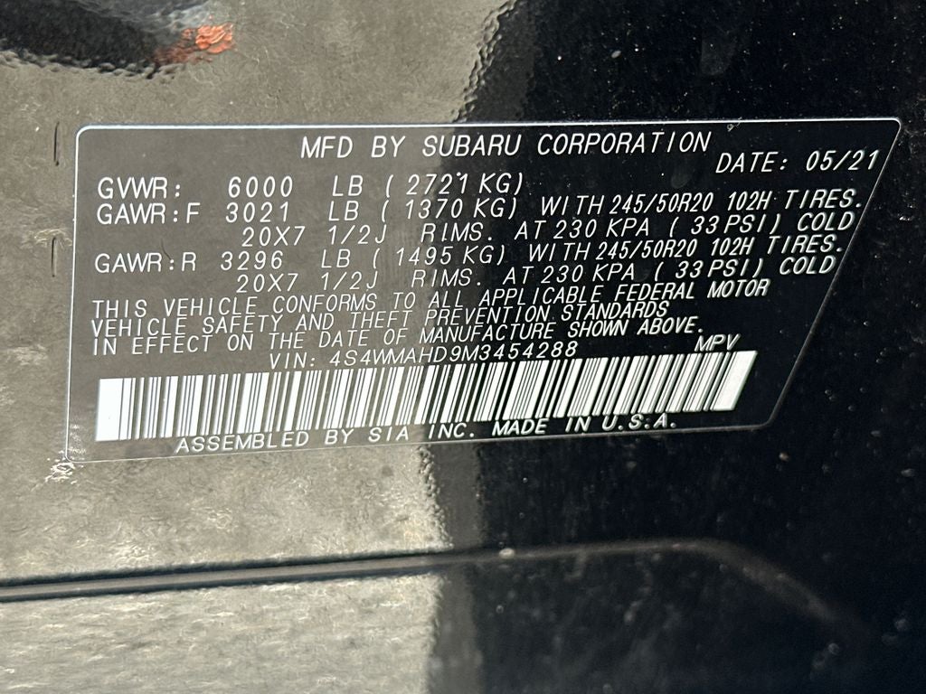 2021 Subaru Ascent Premium