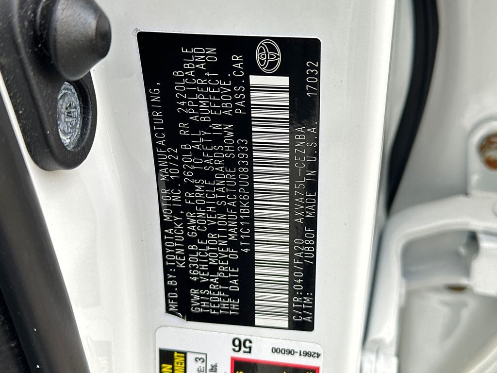 2023 Toyota Camry LE