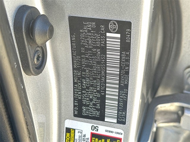 2021 Toyota Camry Hybrid LE