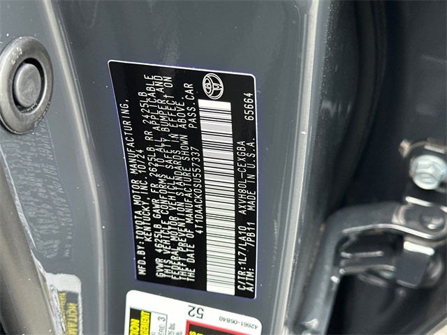 2025 Toyota Camry XLE